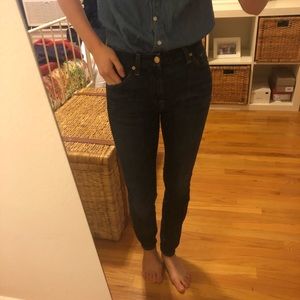 Seven for mankind blue skinny jeans